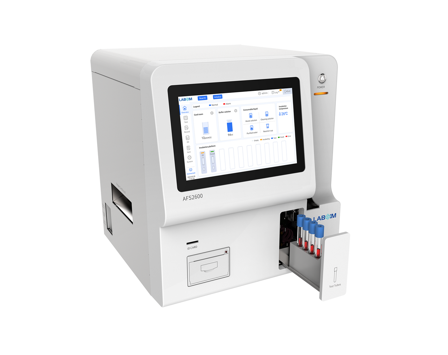 幹式熒光(guāng)免疫分(fēn)析儀